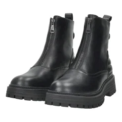Tata Italia Anfibi con zip frontale.Tacco alto 4cm Nero Outlet