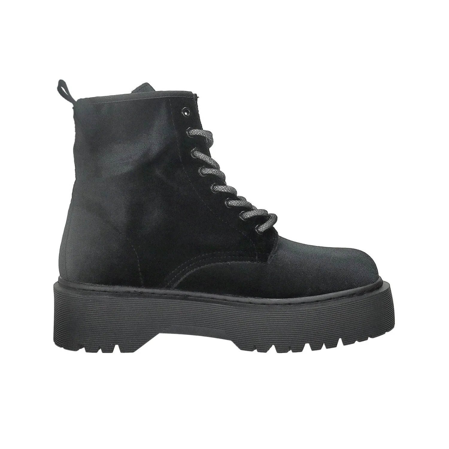 Tata Italia Anfibi con zip frontale.Tacco alto 4cm Nero Best