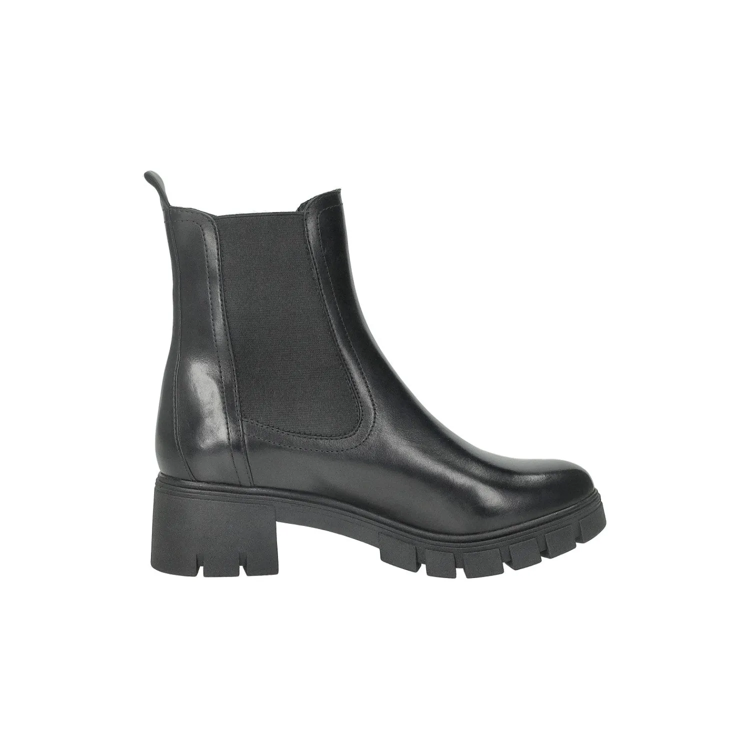 Tata Italia Anfibi in vera pelle Nero Sale