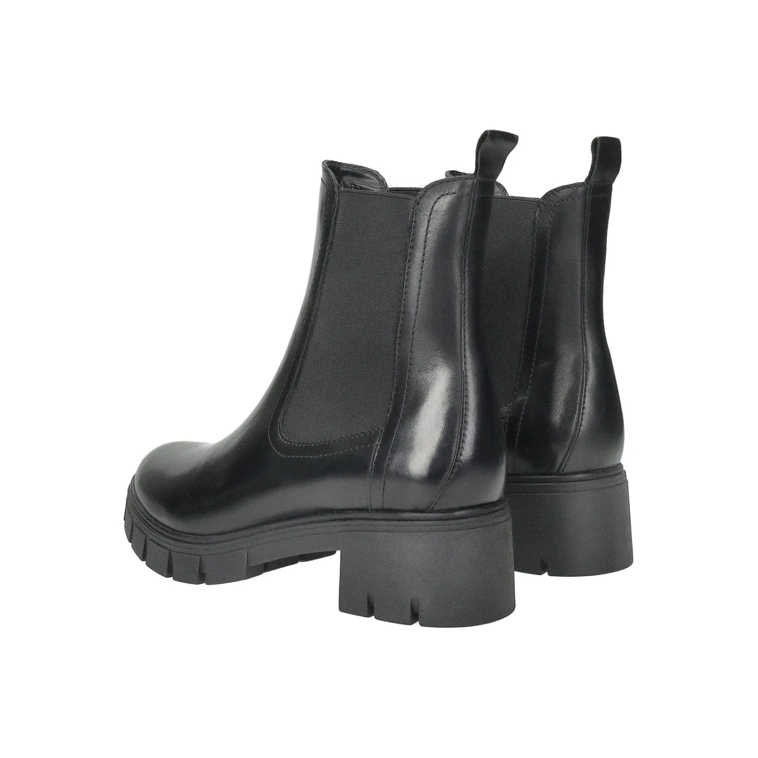 Tata Italia Anfibi in vera pelle Nero Sale