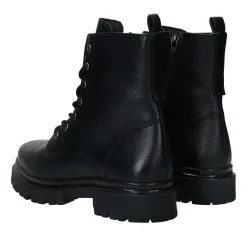 Tata Italia Anfibi in vera pelle.Tacco alto 3cm Nero