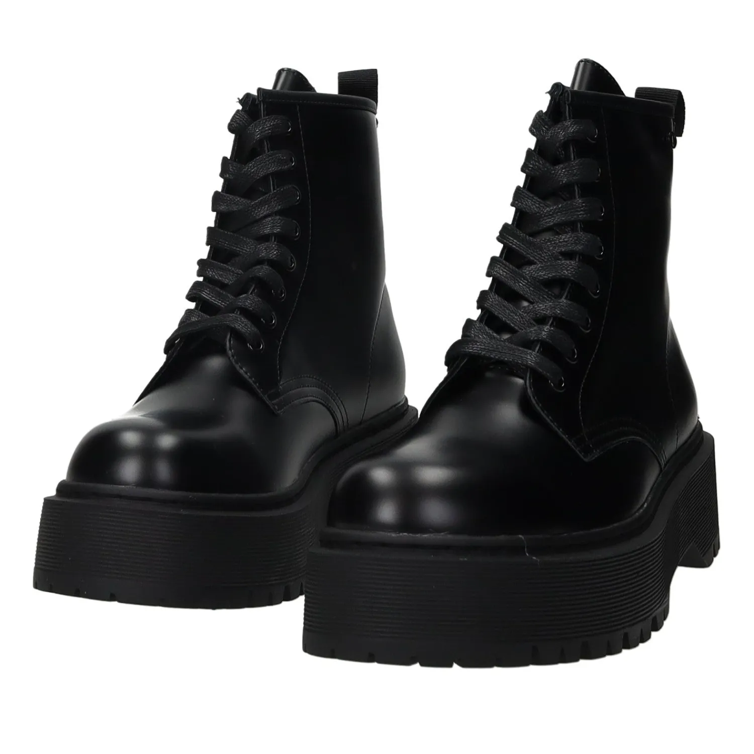 Tata Italia Anfibi. Tacco alto 4cm Nero Hot