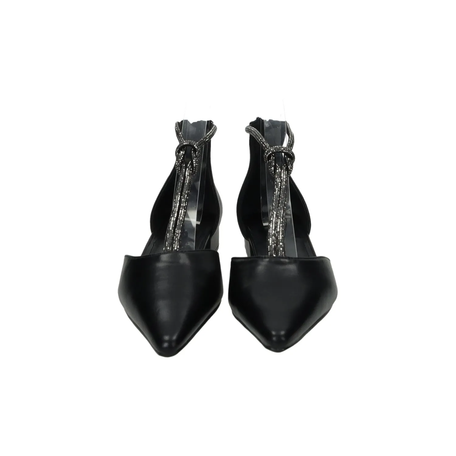 Tata Italia Ballerine con listino intrecciato Nero Discount