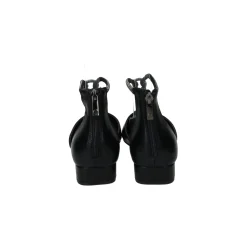 Tata Italia Ballerine con listino intrecciato Nero Discount