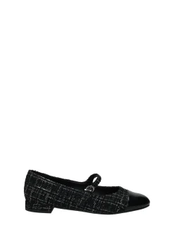 Tata Italia Ballerine Black Tex Nero Online