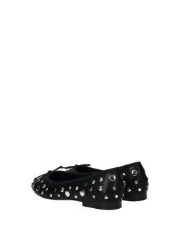 Tata Italia Ballerine con borchie Nero