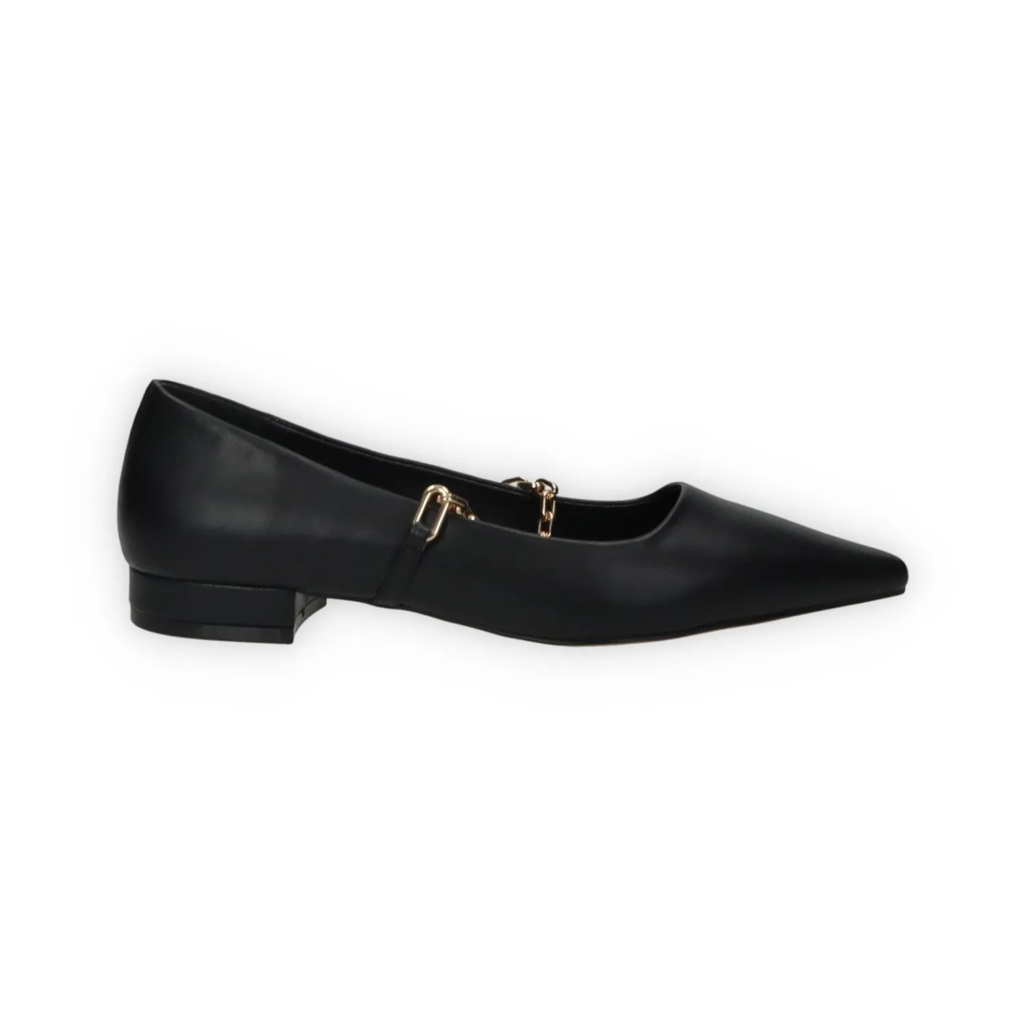 Tata Italia Ballerine con catena. Nero