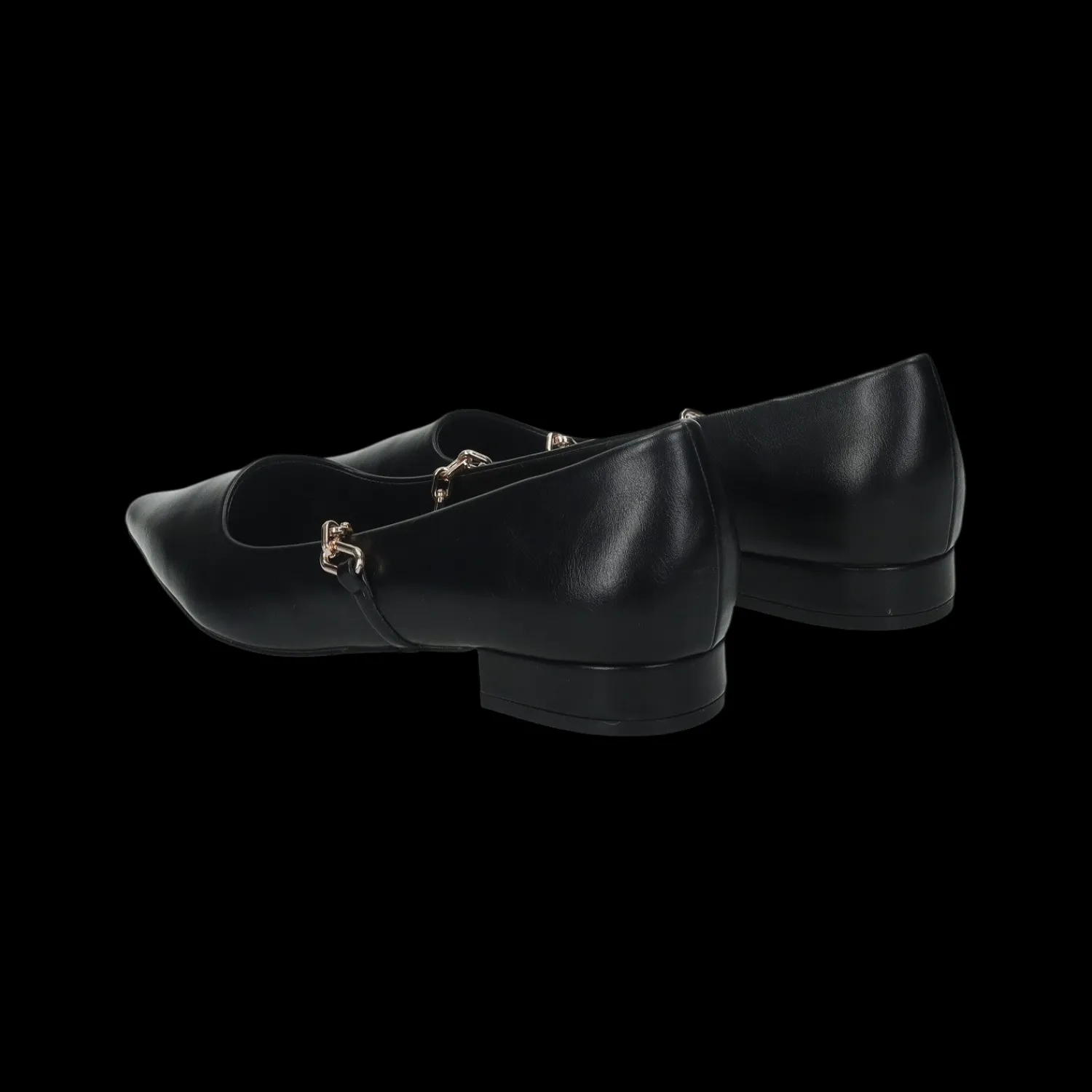 Tata Italia Ballerine con catena. Nero