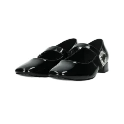 Tata Italia Ballerine con cinturino in strass.Tacco alto 3 cm Nero Online