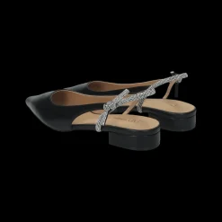 Tata Italia Ballerine con cinturino in strass.Tacco alto 2cm New