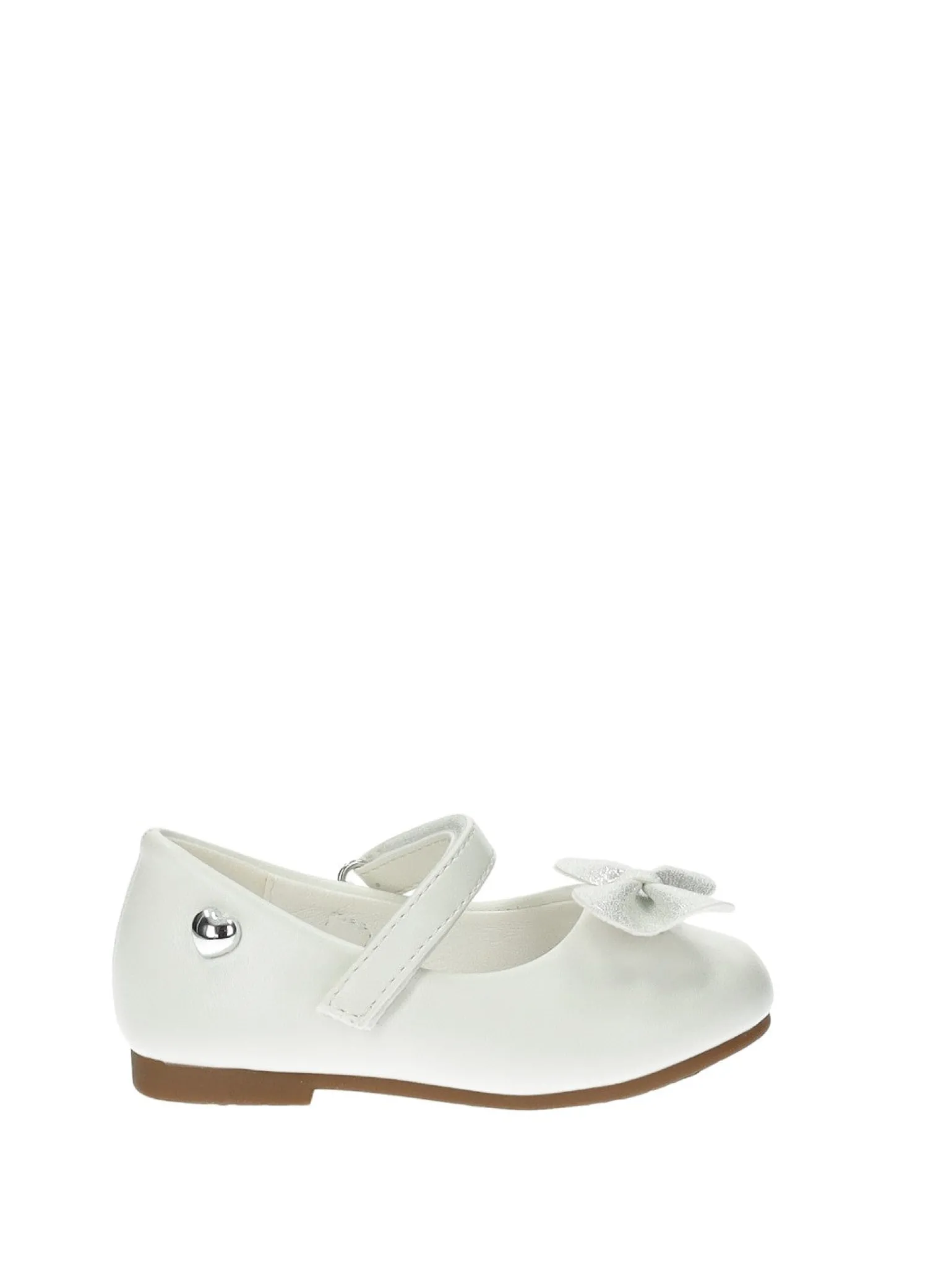 Tata Italia Ballerine con fiocco Bianco Clearance