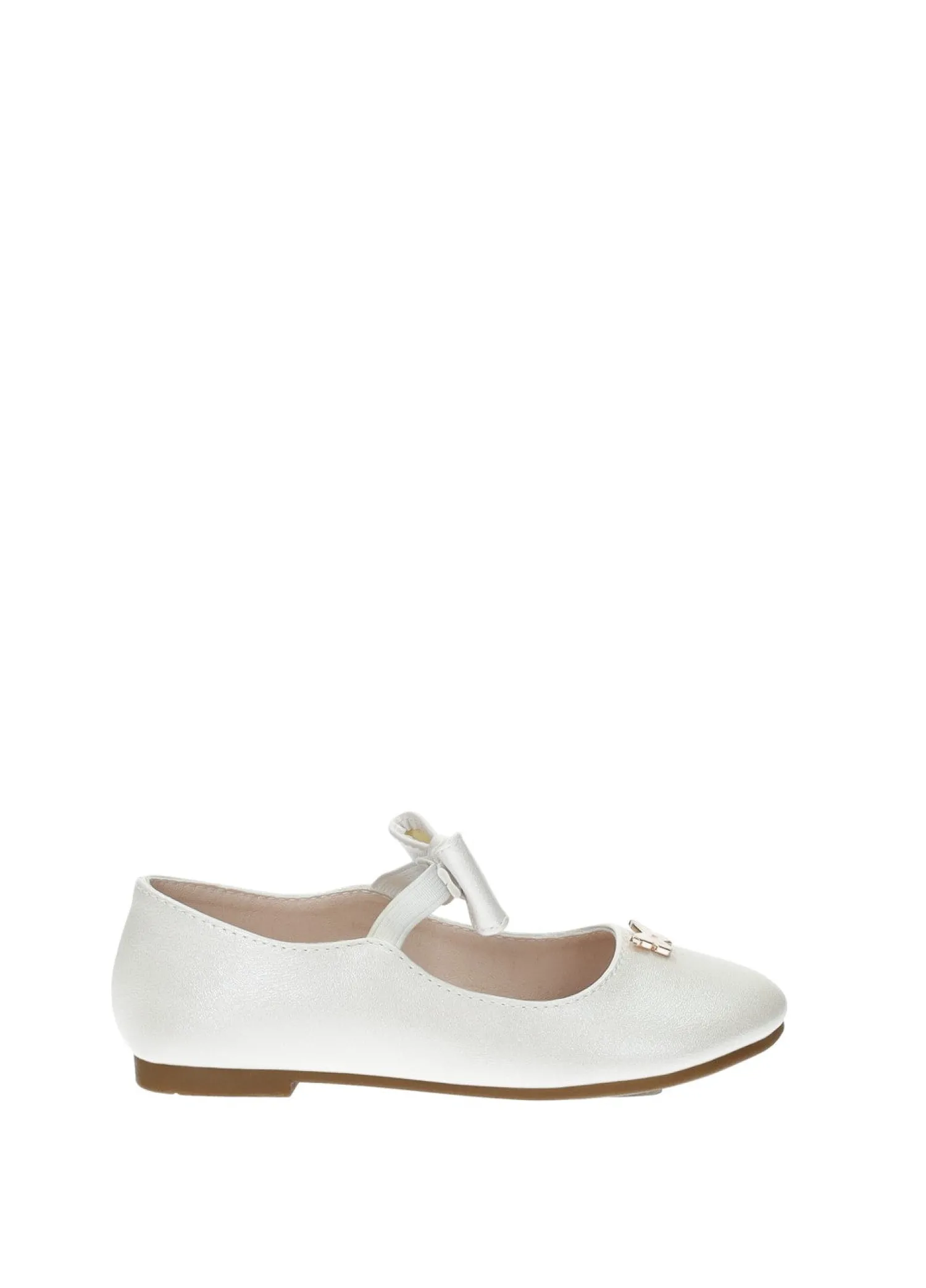 Tata Italia Ballerine con fiocco Bianco Discount