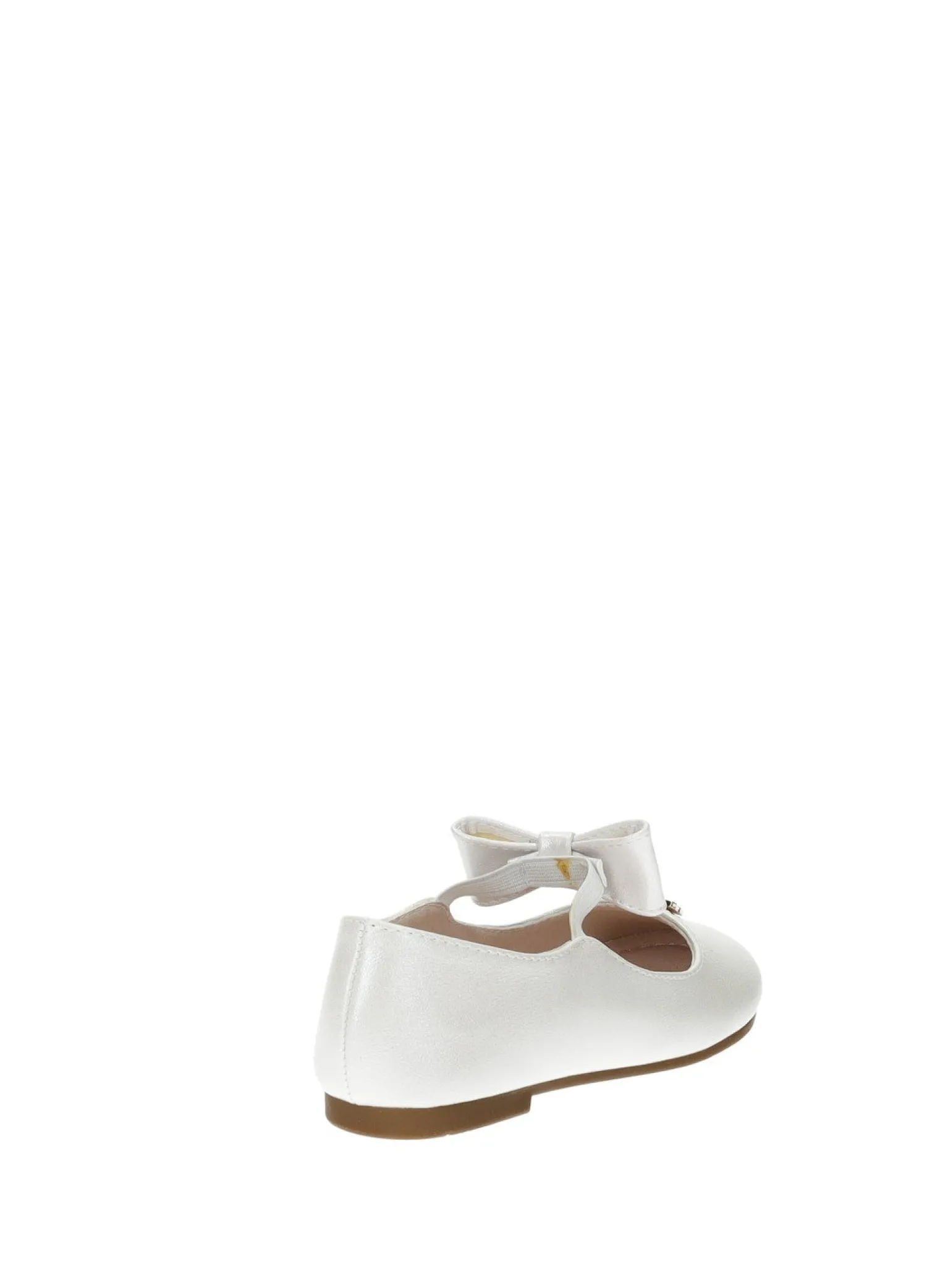 Tata Italia Ballerine con fiocco Bianco Discount
