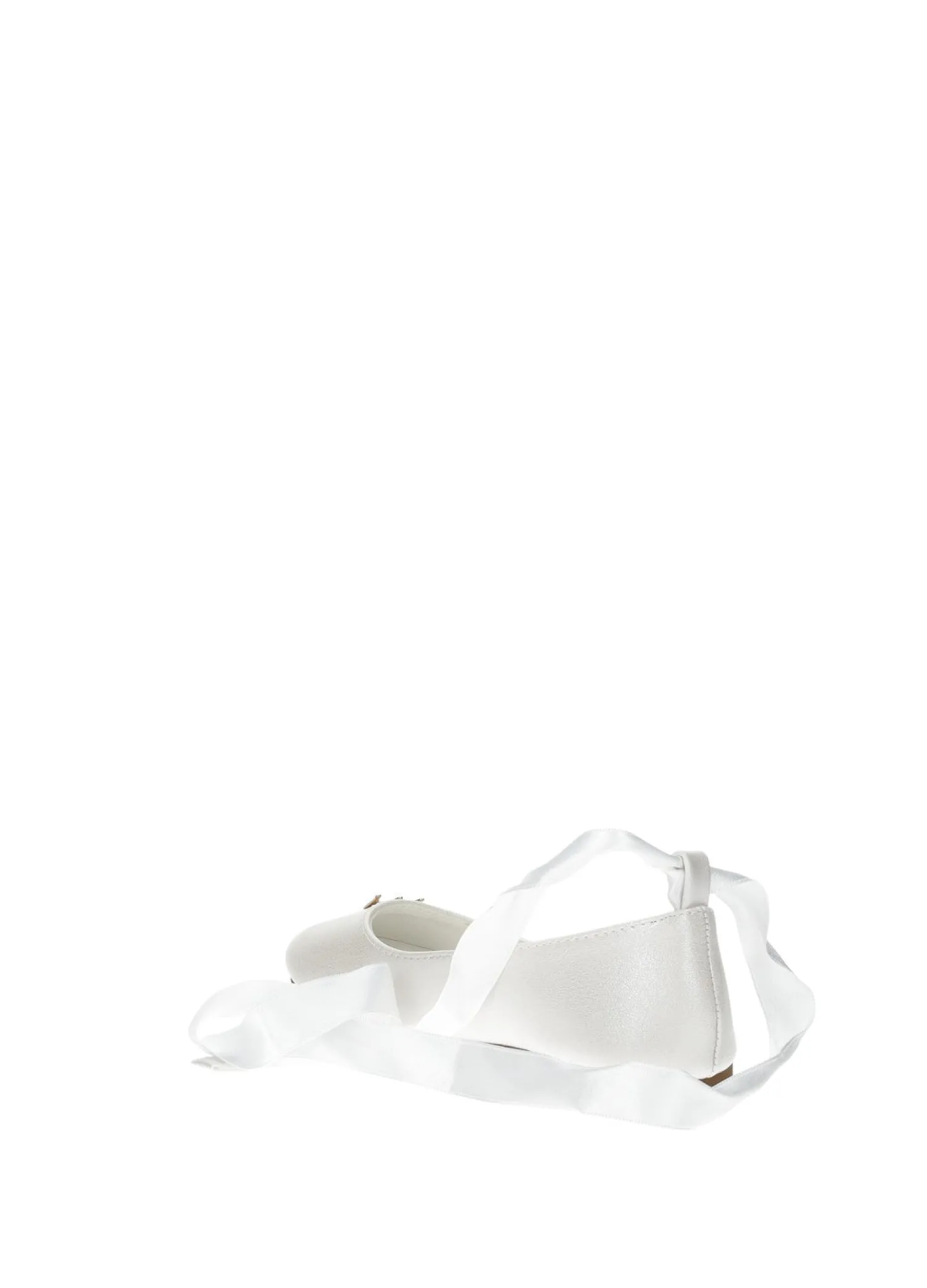 Tata Italia Ballerine con nastro Bianco Outlet
