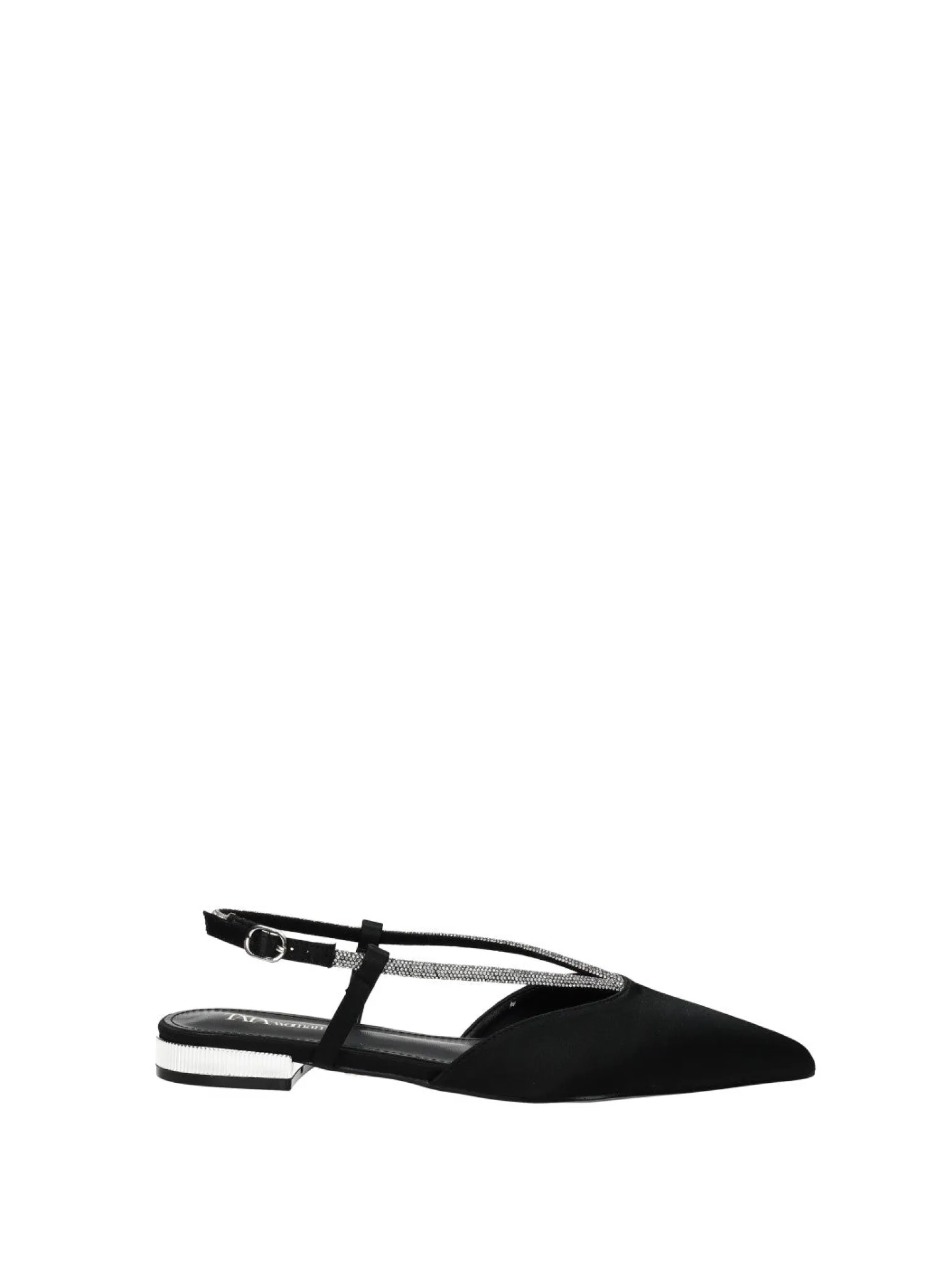 Tata Italia Ballerine con strass Nero