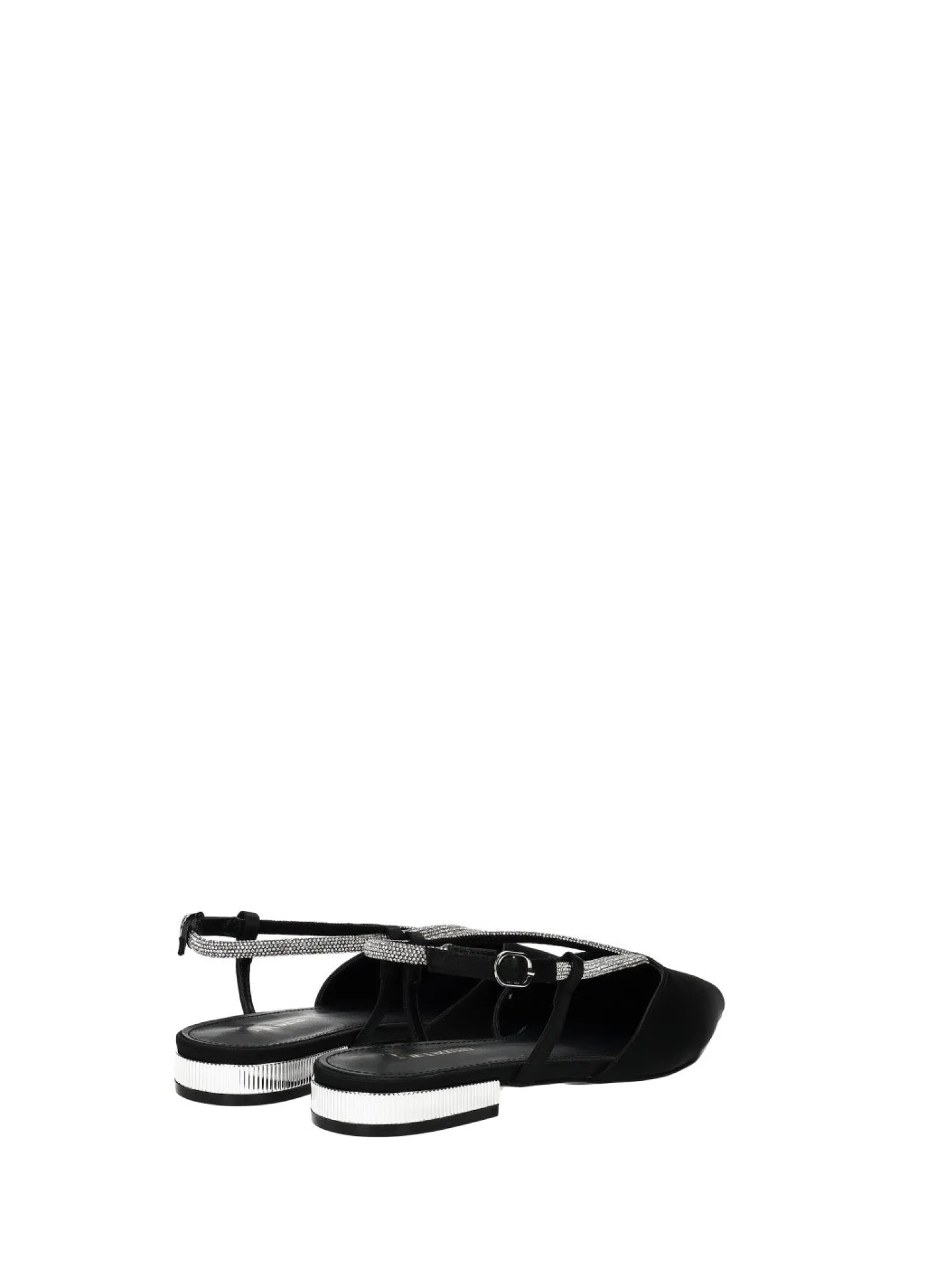 Tata Italia Ballerine con strass Nero