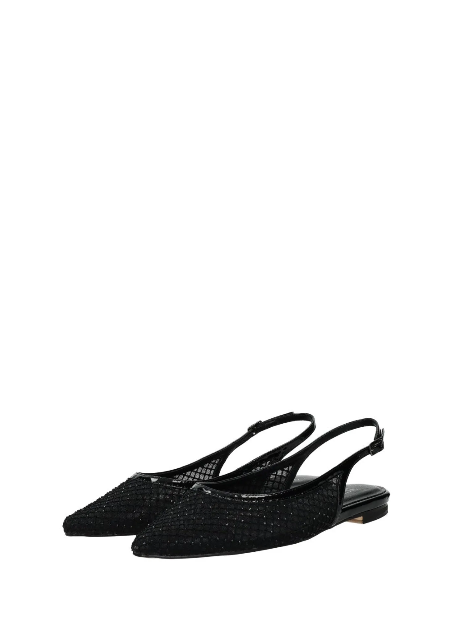 Tata Italia Ballerine in rete con strass Clearance