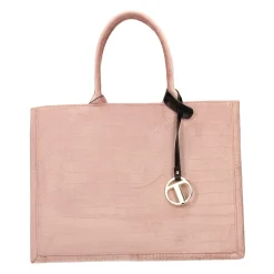 Tata Italia Borsa pied-de-poule beige e marrone Sale