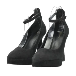 Tata Italia Décolleté con cinturino. Tacco alto 12cm Nero Outlet