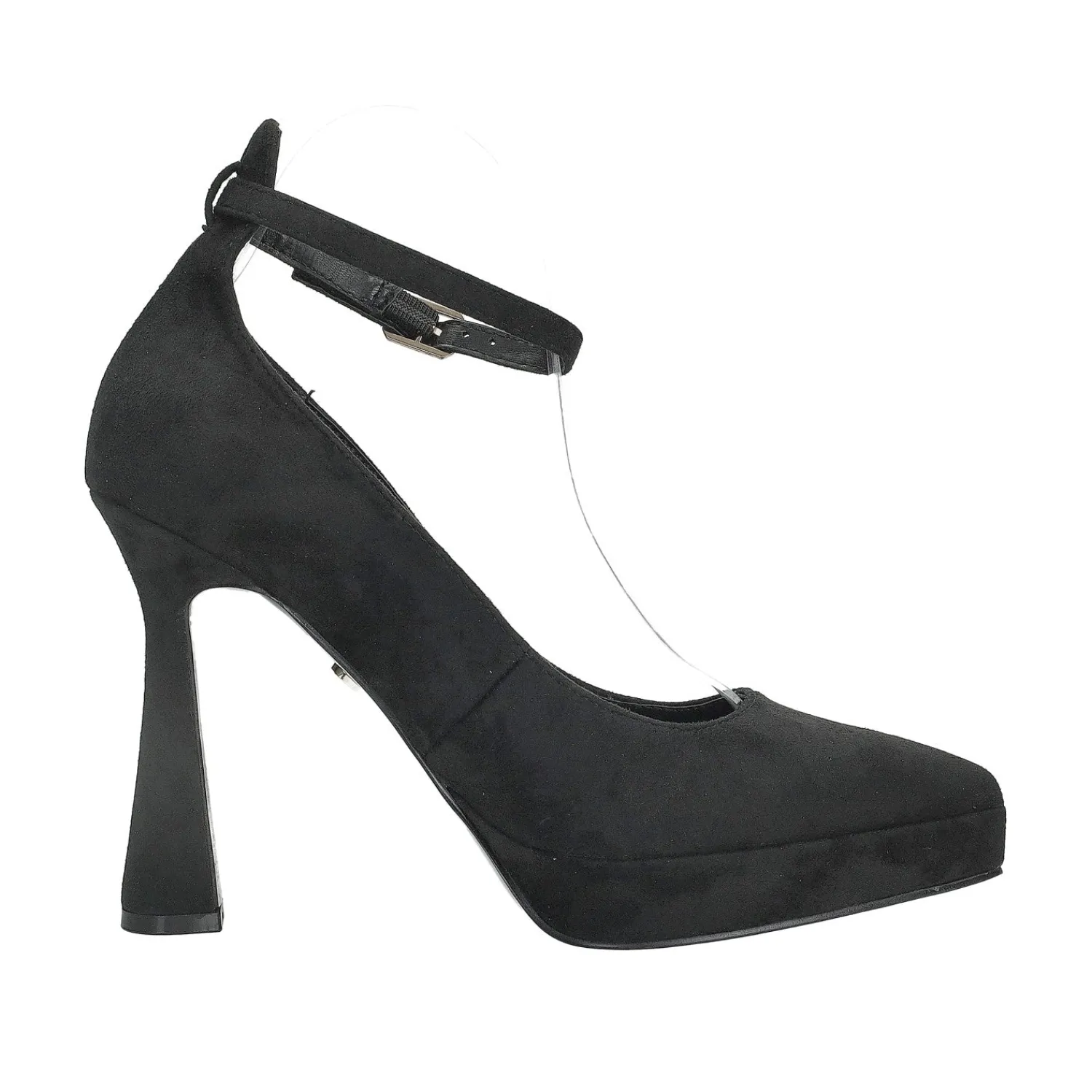 Tata Italia Décolleté con cinturino. Tacco alto 12cm Nero Outlet
