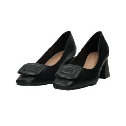 Tata Italia Décolleté con fibbia.Tacco alto 5cm Nero