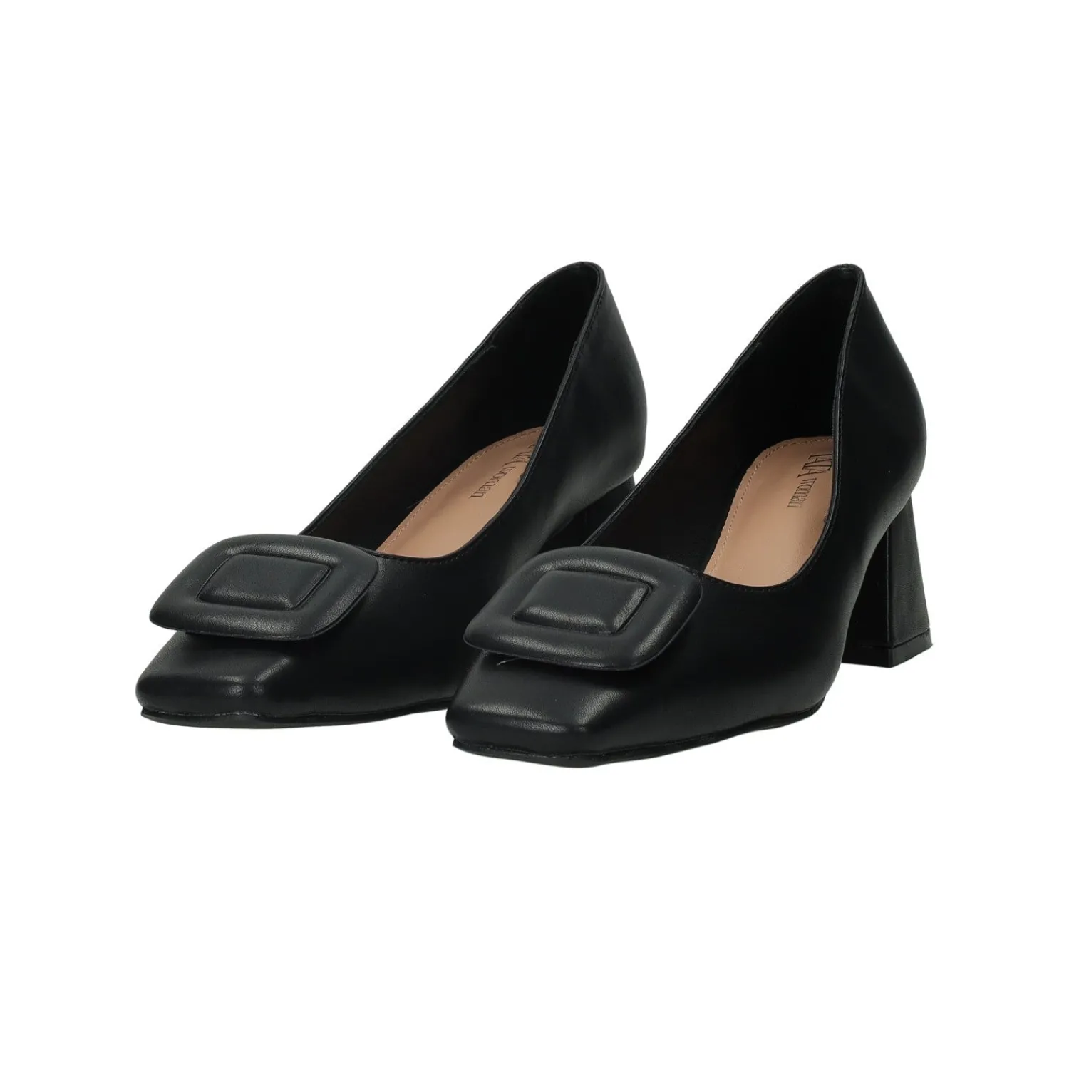Tata Italia Décolleté con fibbia.Tacco alto 5cm Nero