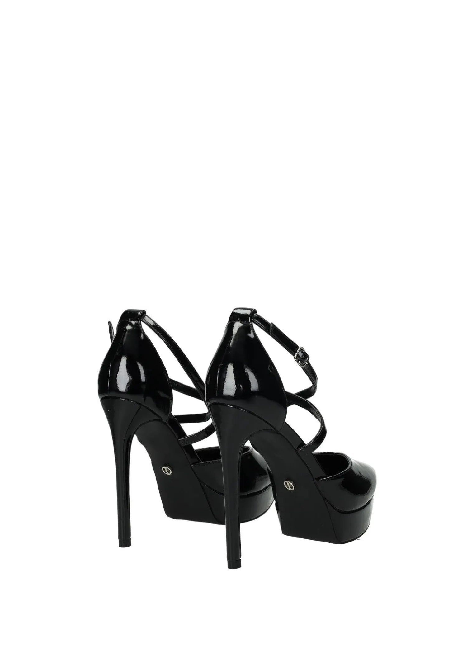 Tata Italia Décolleté donna Black Vernice Nero Hot