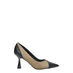 Tata Italia Décolleté effetto metallizzato.Tacco alto 9cm Nero Clearance