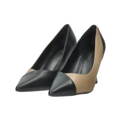 Tata Italia Décolleté effetto metallizzato.Tacco alto 9cm Nero Clearance
