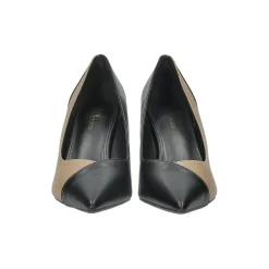 Tata Italia Décolleté effetto metallizzato.Tacco alto 9cm Nero Clearance