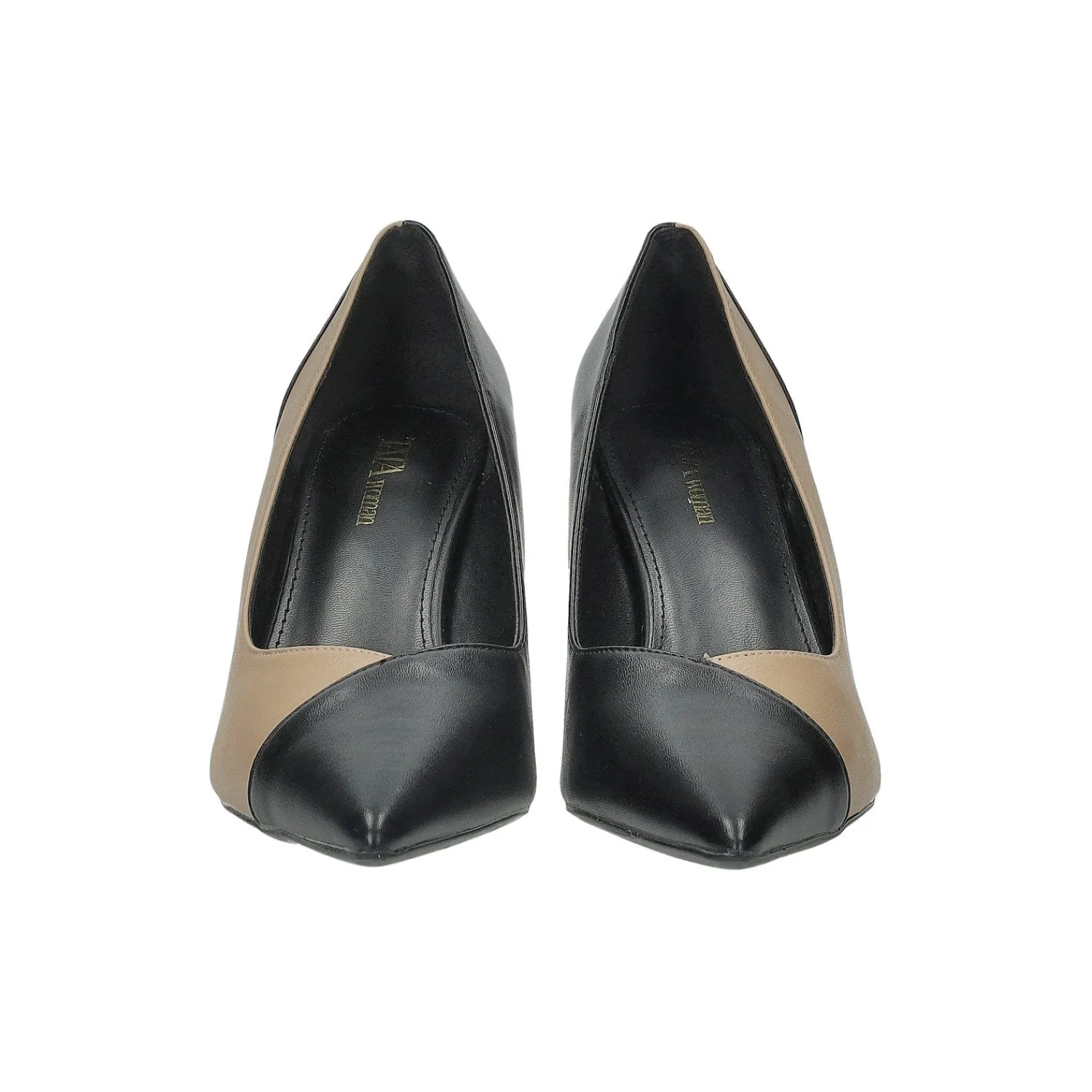 Tata Italia Décolleté effetto metallizzato.Tacco alto 9cm Nero Clearance