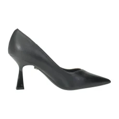 Tata Italia Décolleté effetto metallizzato.Tacco alto 9cm Nero Clearance