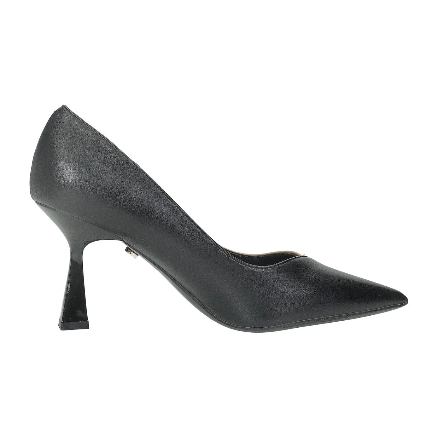 Tata Italia Décolleté effetto metallizzato.Tacco alto 9cm Nero Clearance
