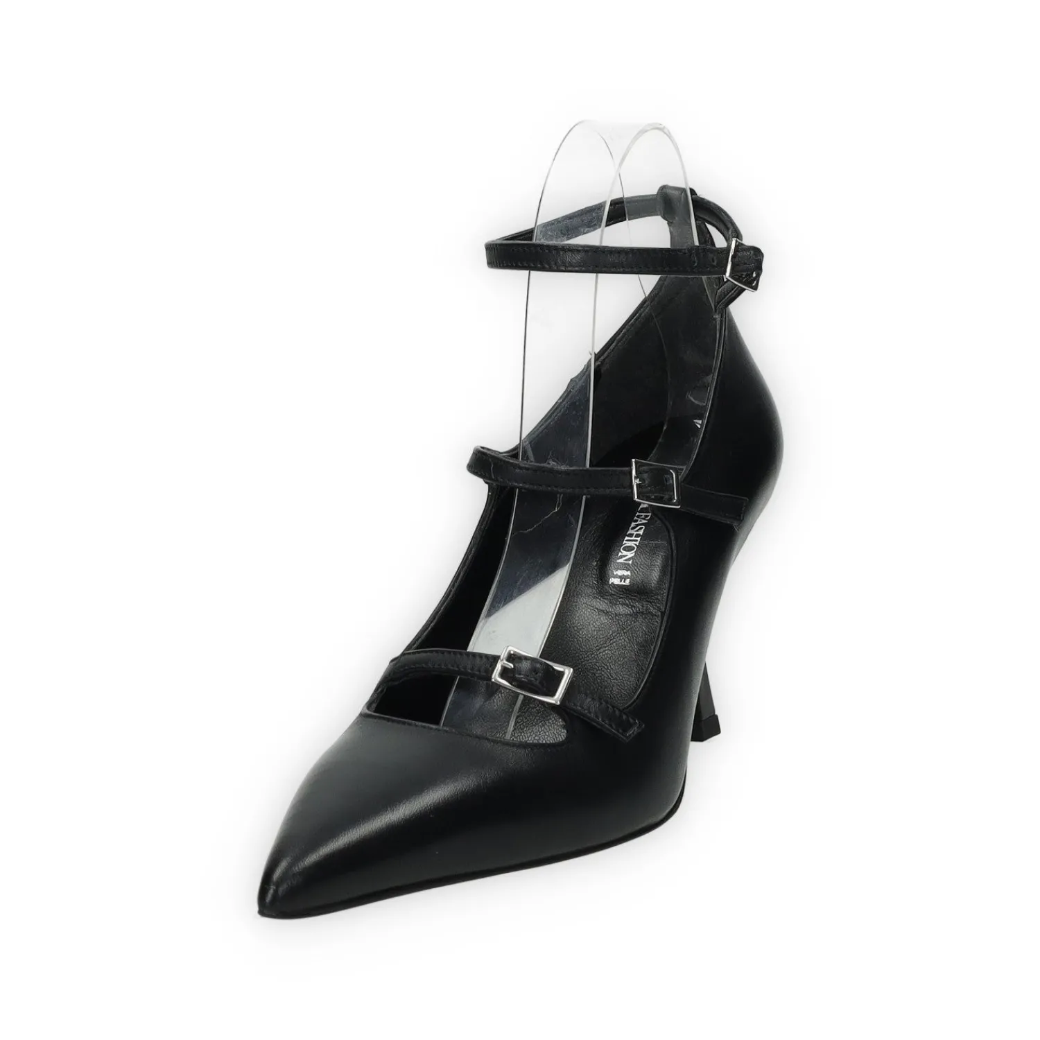 Tata Italia Décolleté in vera pelle Nero New