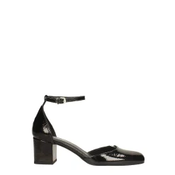 Tata Italia Décolleté in vernice a punta quadrata. Made in Italy. Tacco alto 5.5cm Outlet