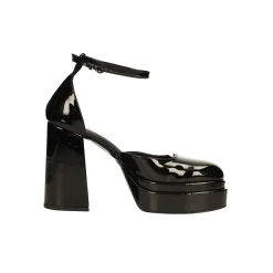 Tata Italia Décolleté in vernice con doppio plateau. Made in Italy. Tacco alto 11cm New