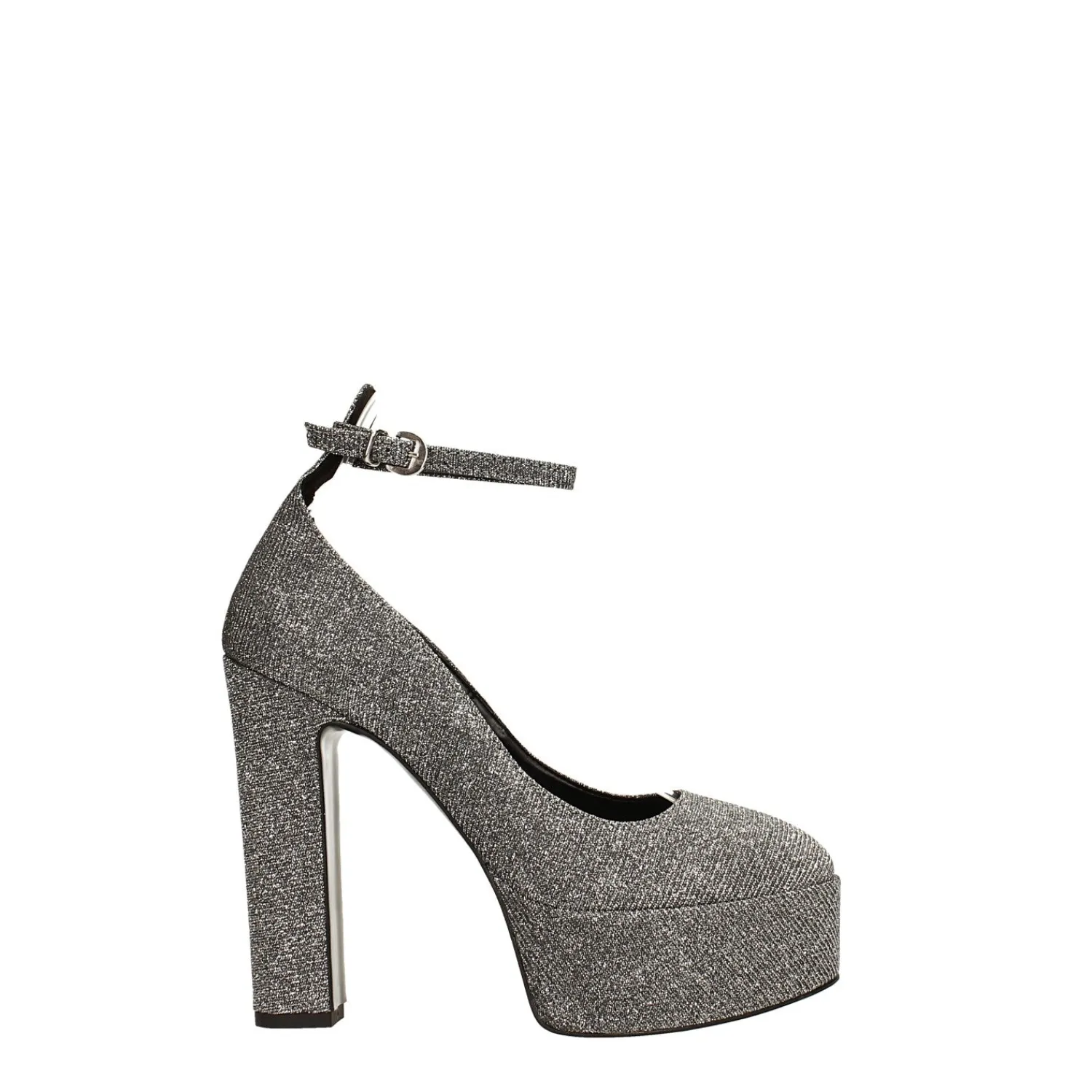 Tata Italia Décolleté platform glitterate. Made in Italy. Tacco alto 13.5cm