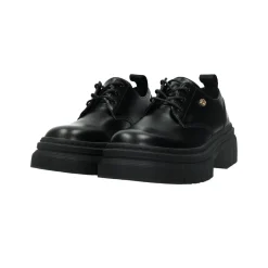 Tata Italia Derby con suola carrarmato.Tacco alto 4cm Nero Online