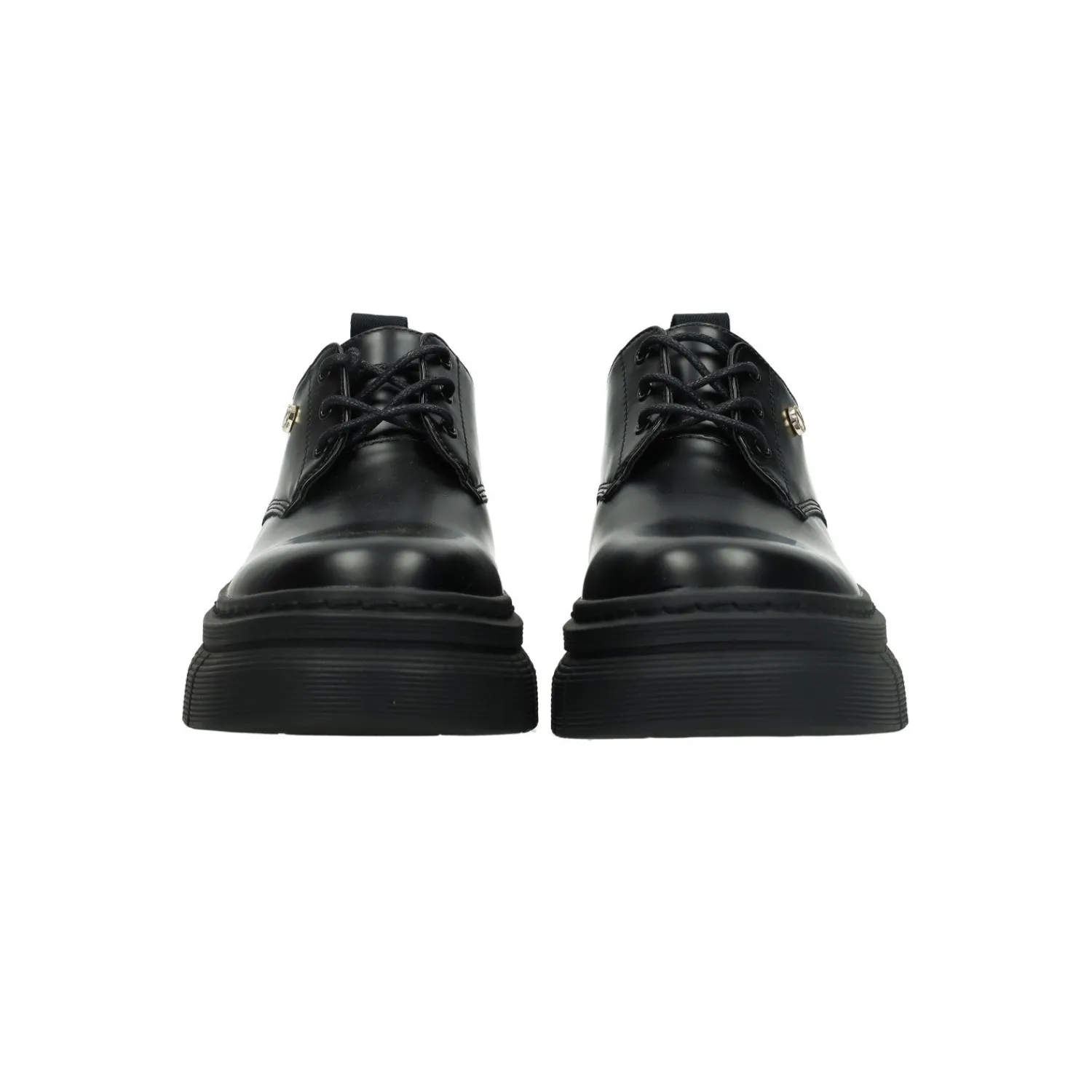 Tata Italia Derby con suola carrarmato.Tacco alto 4cm Nero Online