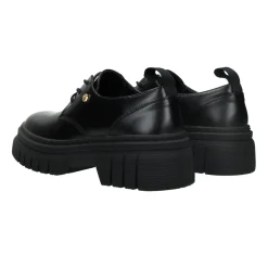 Tata Italia Derby con suola carrarmato.Tacco alto 4cm Nero Online