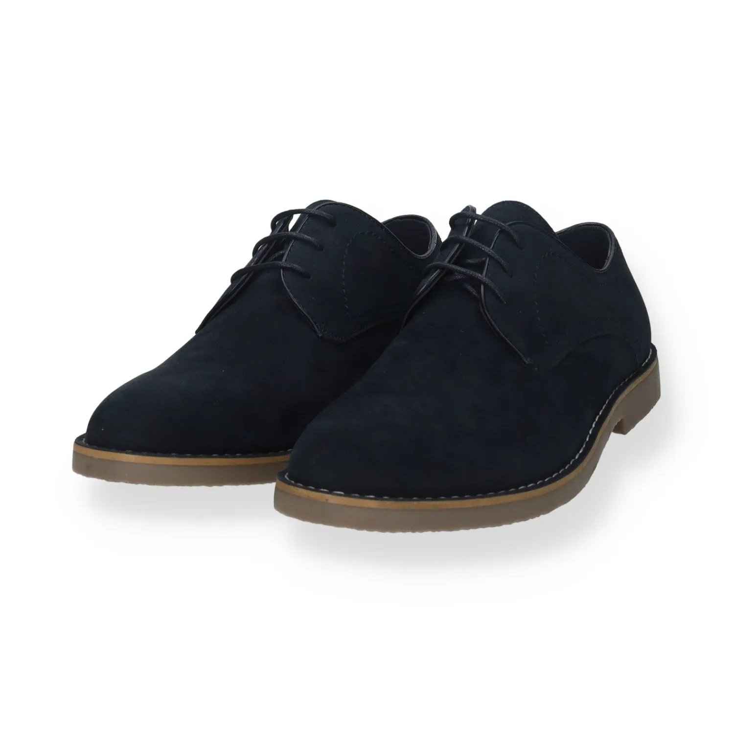 Tata Italia Derby in vero tessuto scamosciato Blu Outlet