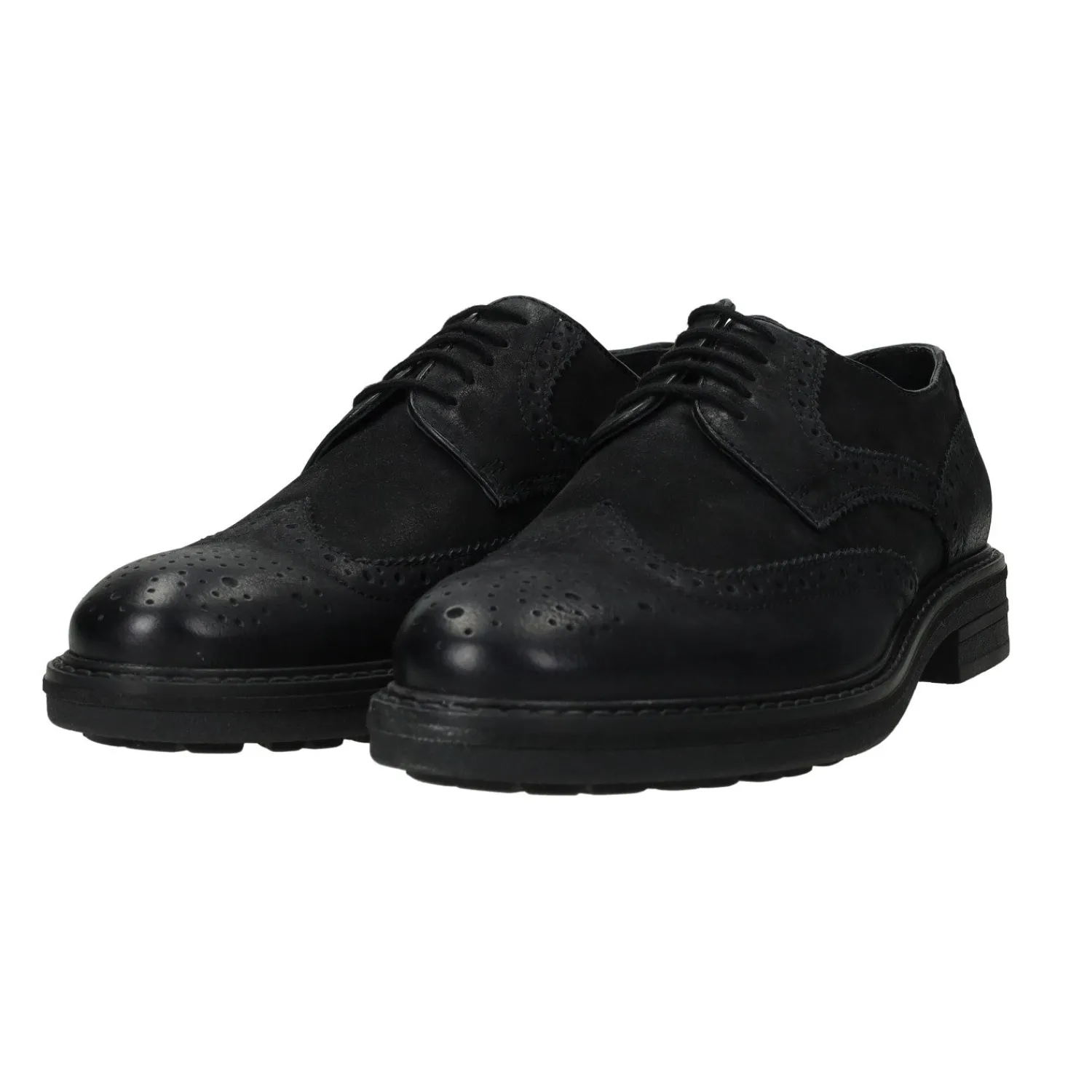 Tata Italia Derby semi brogue in vera pelle New