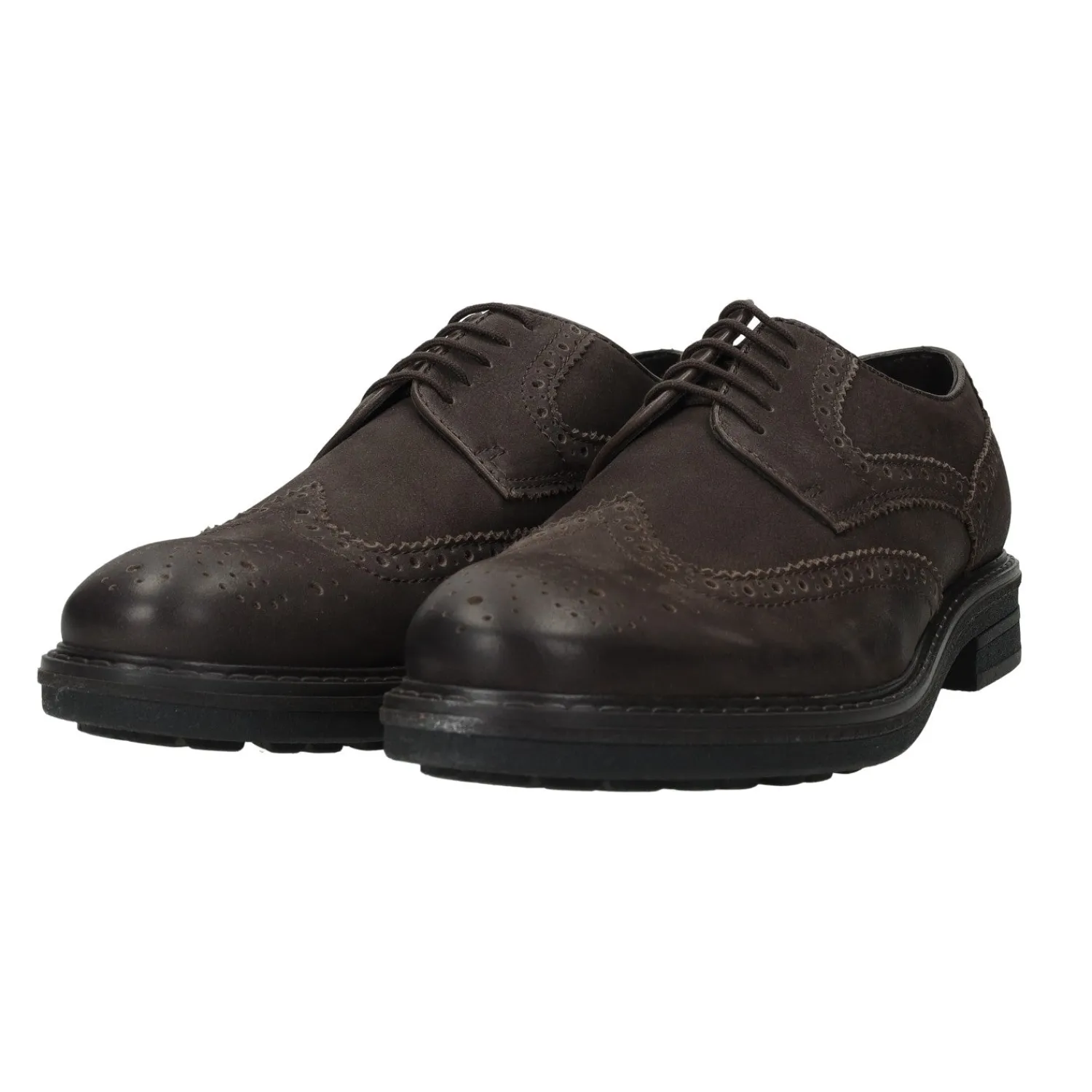 Tata Italia Derby semi brogue in vera pelle New