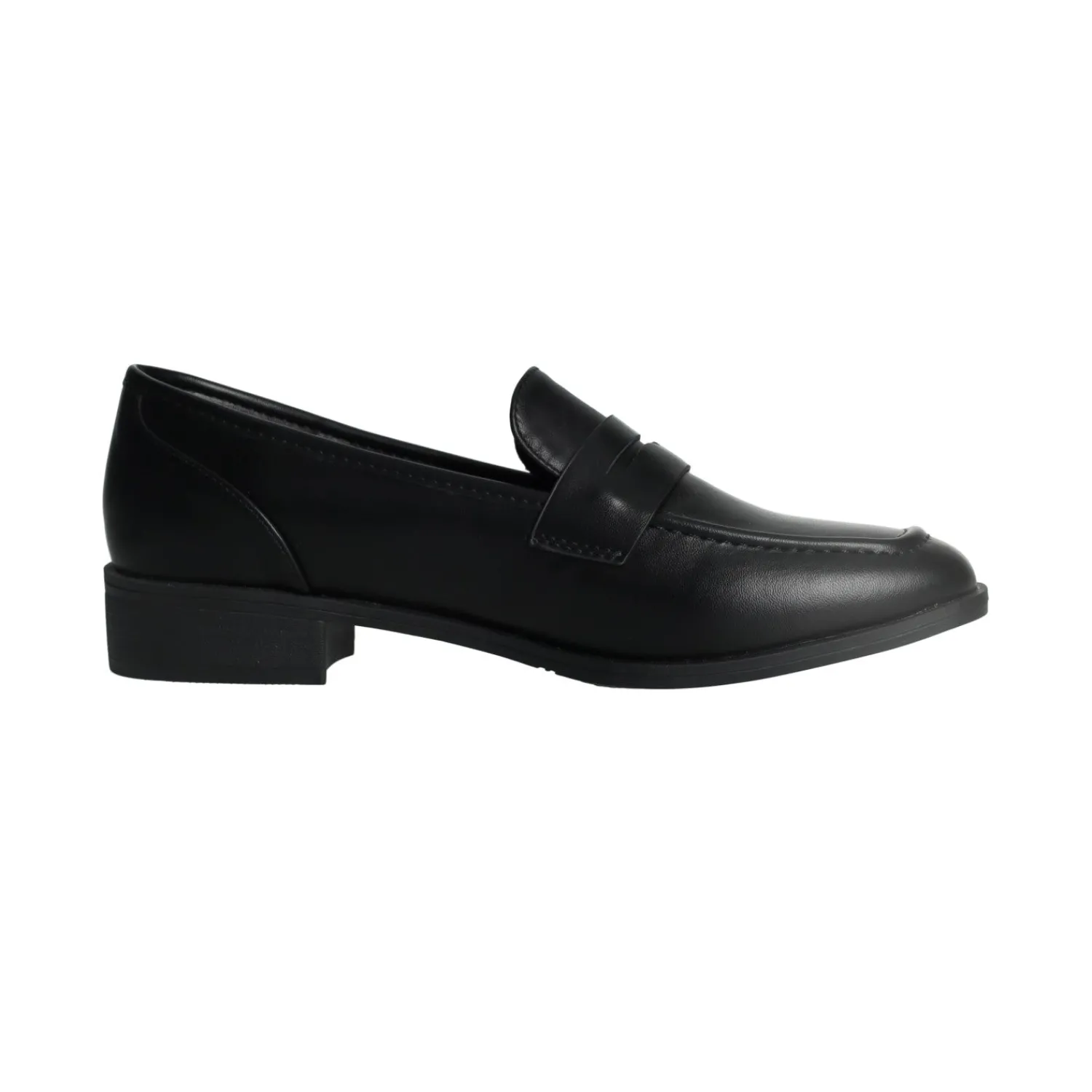 Tata Italia Mocassini con linguetta. Tacco alto 3cm Nero Hot