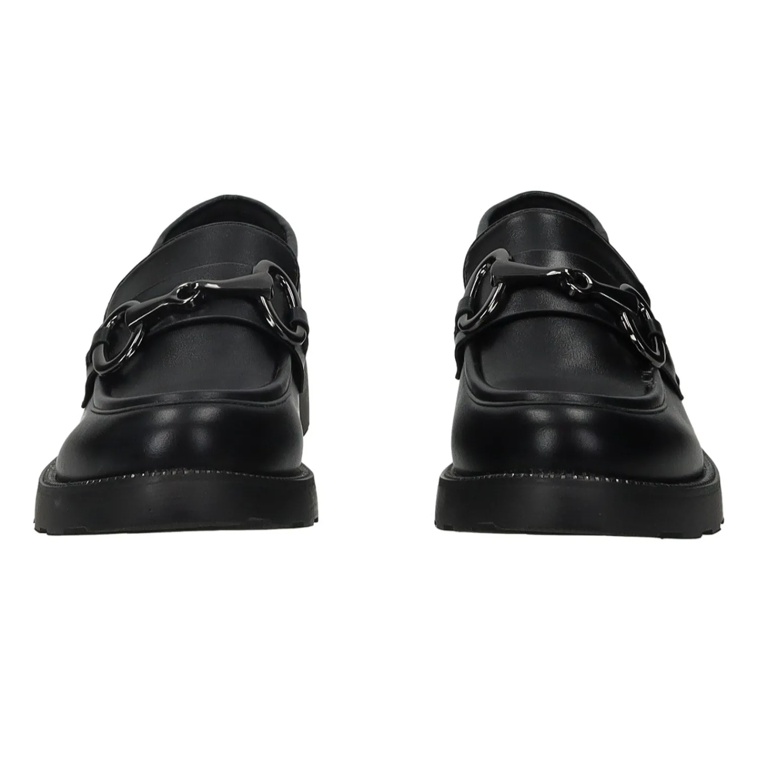 Tata Italia Mocassini con fibbia. Tacco alto 3cm Nero Outlet