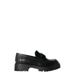 Tata Italia Mocassini con morsetto. Tacco alto 4cm Nero Discount