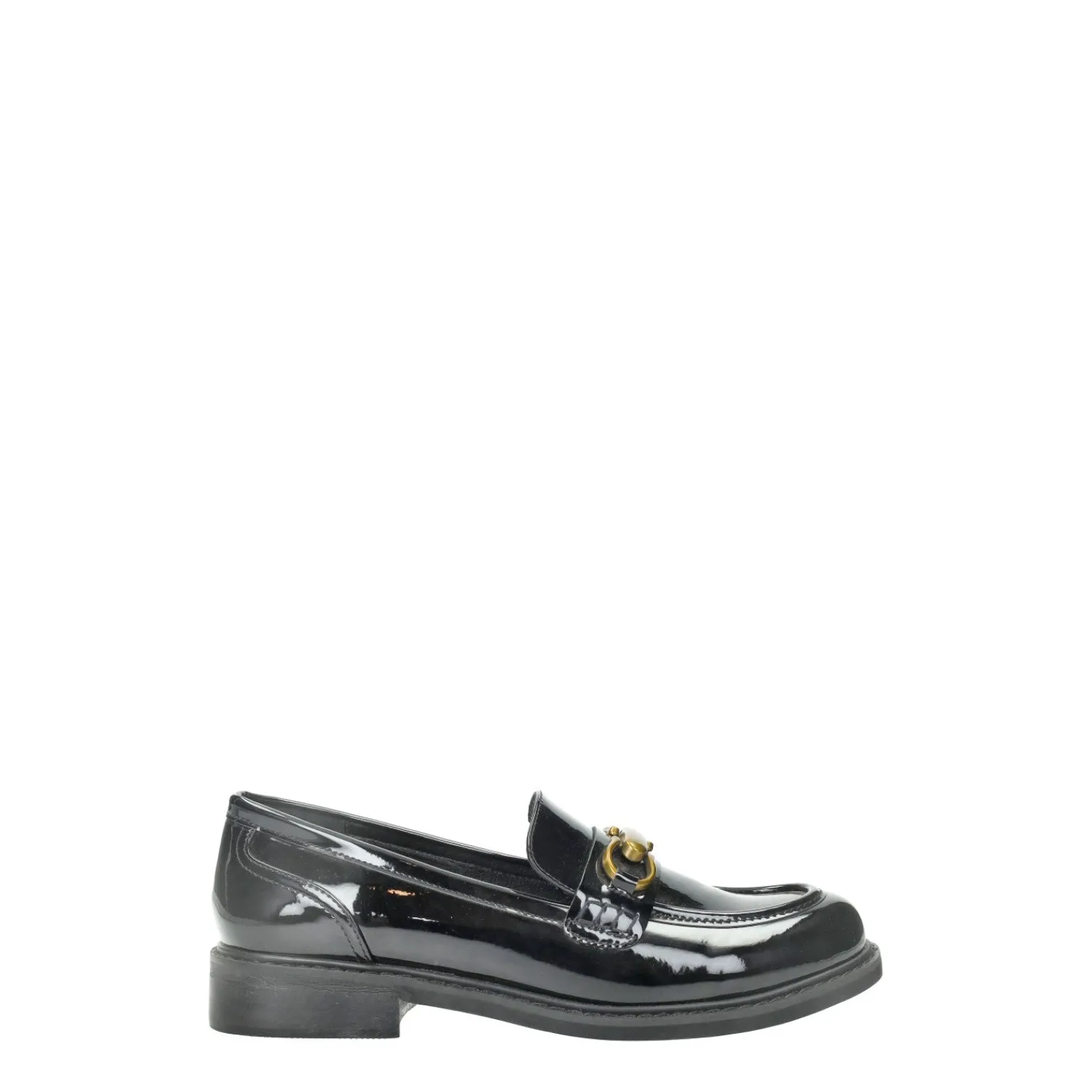 Tata Italia Mocassini con morsetto.Tacco alto 3cm Nero Hot