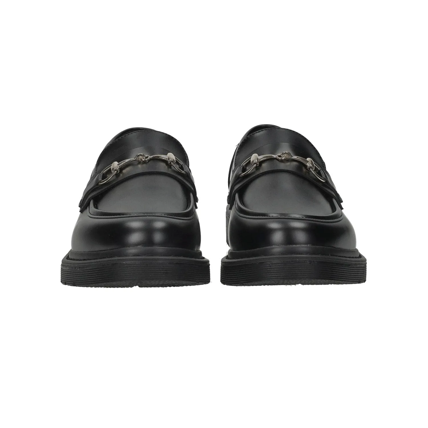 Tata Italia Mocassini con morsetto.Tacco alto 3 cm Nero Discount