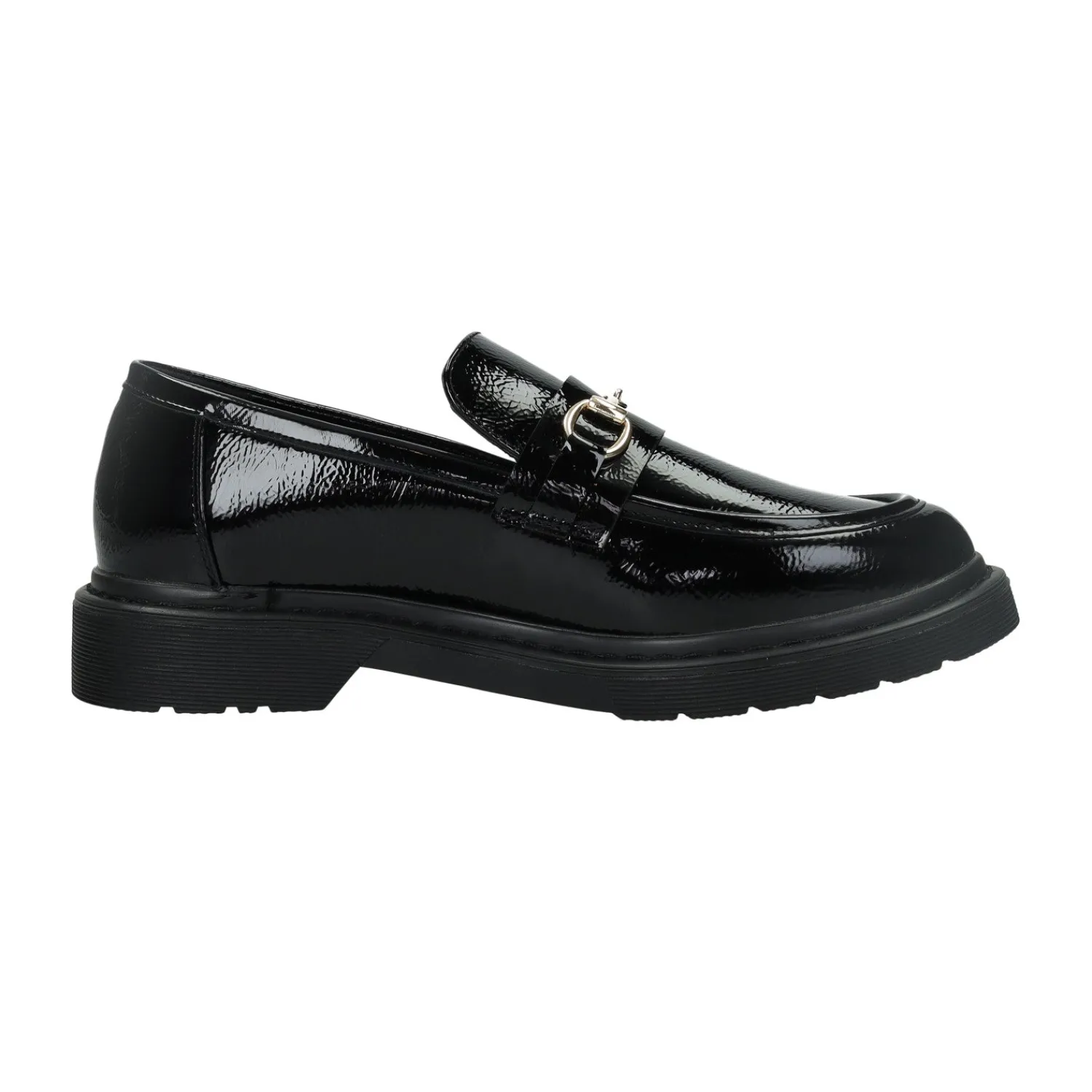 Tata Italia Mocassini con morsetto.Tacco alto 3 cm Nero Discount