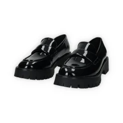 Tata Italia Mocassini in vernice Nero Sale